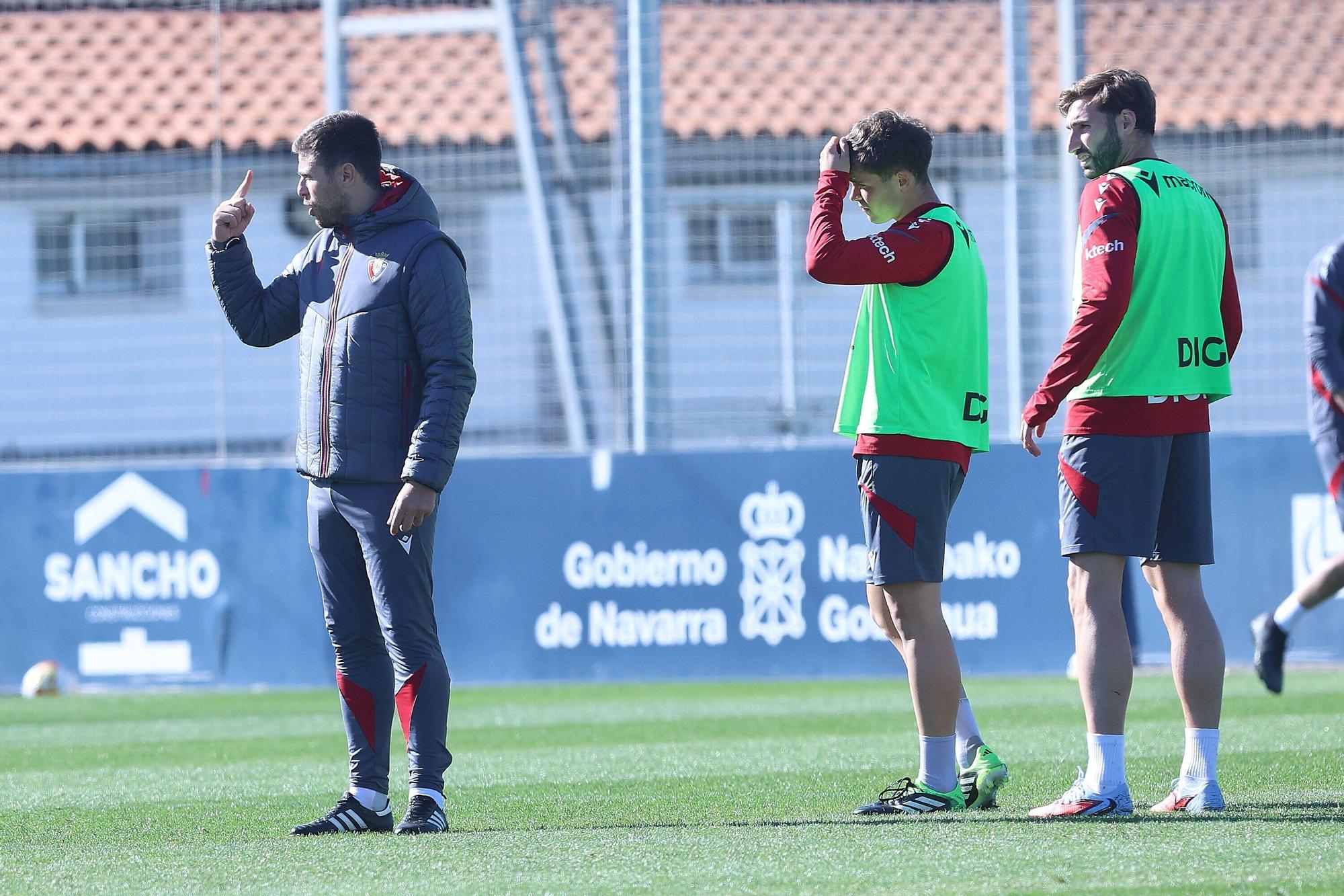 Fotos del entrenamiento de Ossuna (martes 28 de octubre de 2025)