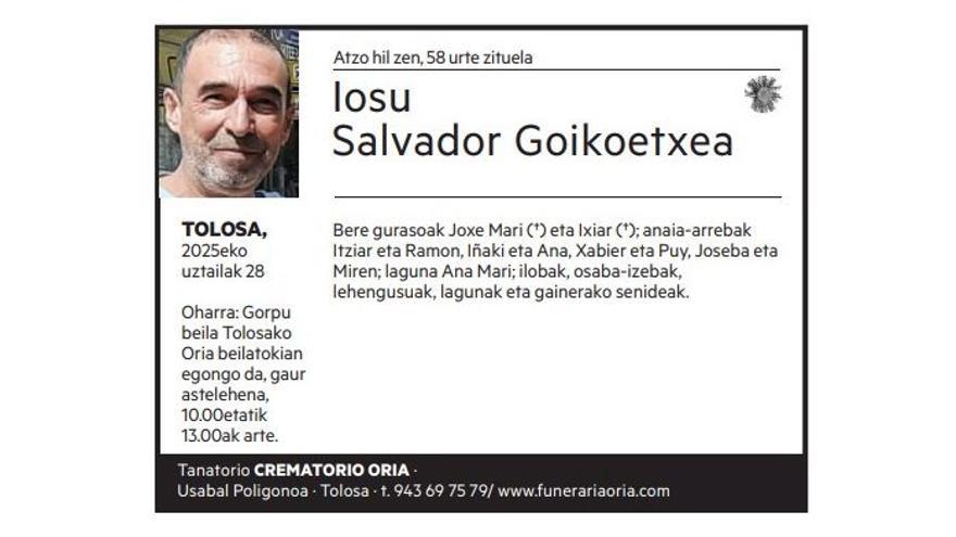 Iosu Salvador Goikoetxea