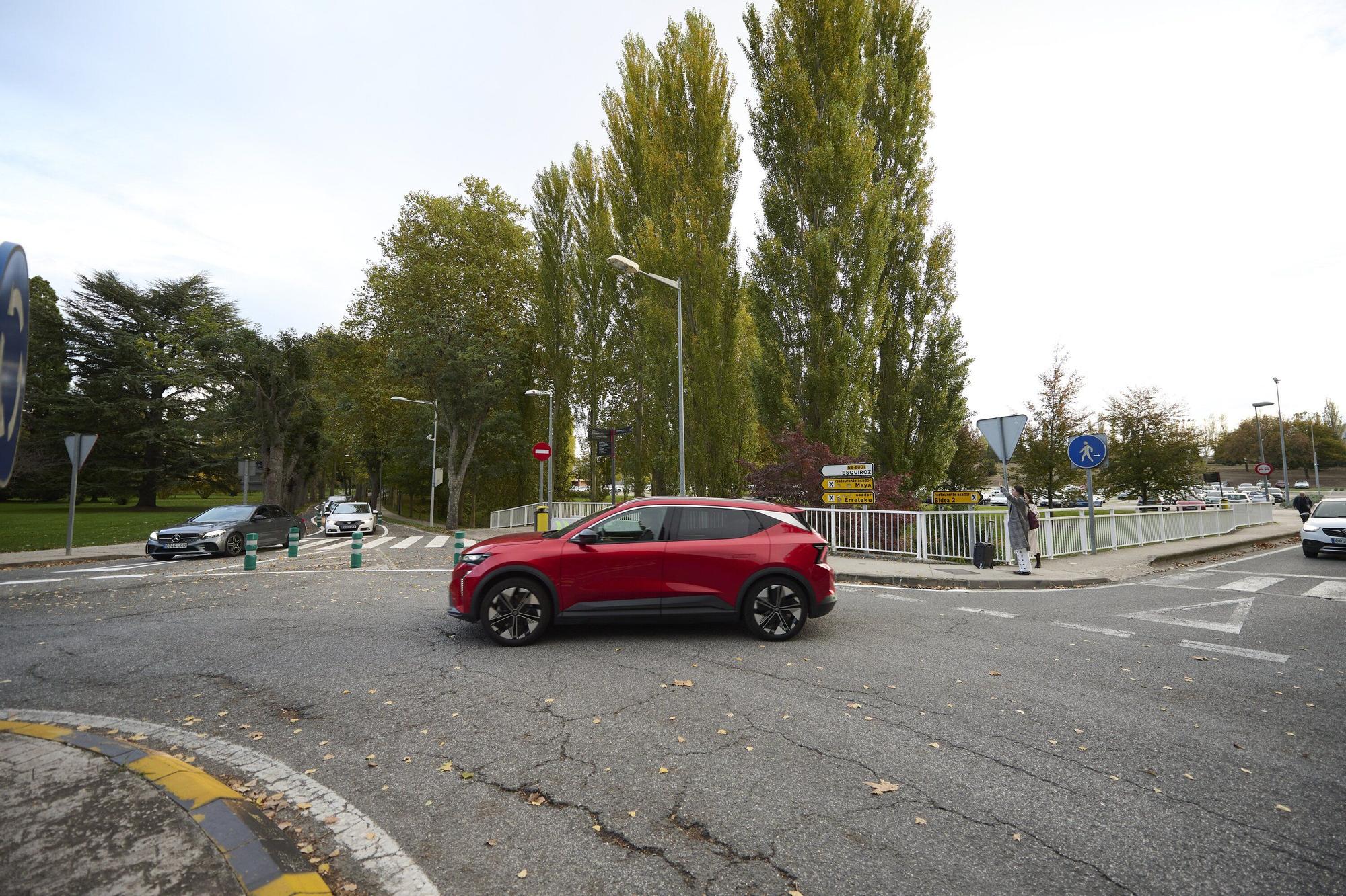 Reapertura de la carretera de la Universidad de Navarra