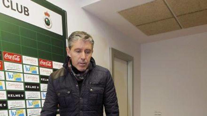 Francisco Fernández, cesado como entrenador del Racing de Santander