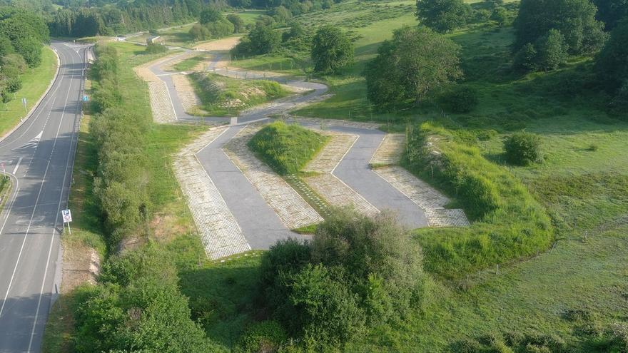 Landako (Araba) aparkalekua irekiko da ostegunean eta 288 plaza eskainiko ditu
