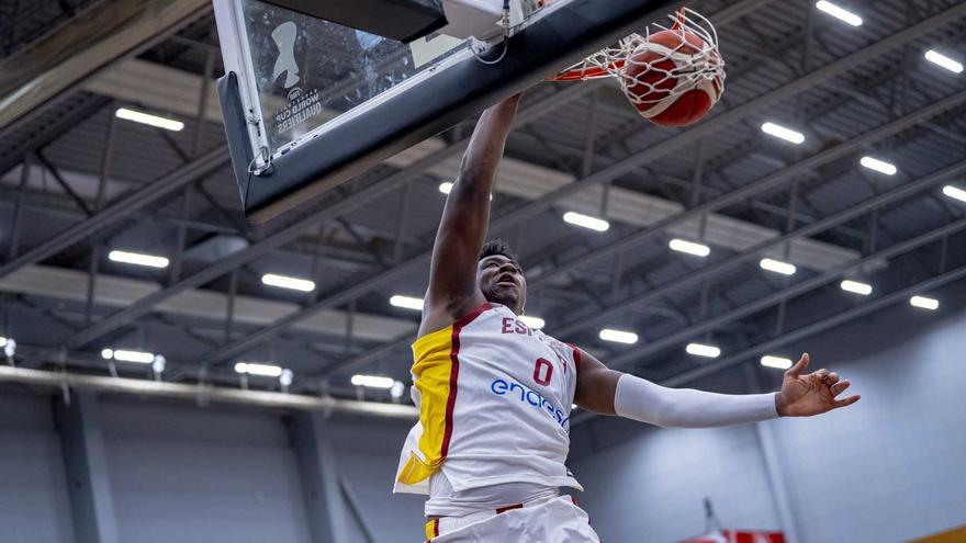 El tudelano Osobor se estrena por todo lo alto con la selección