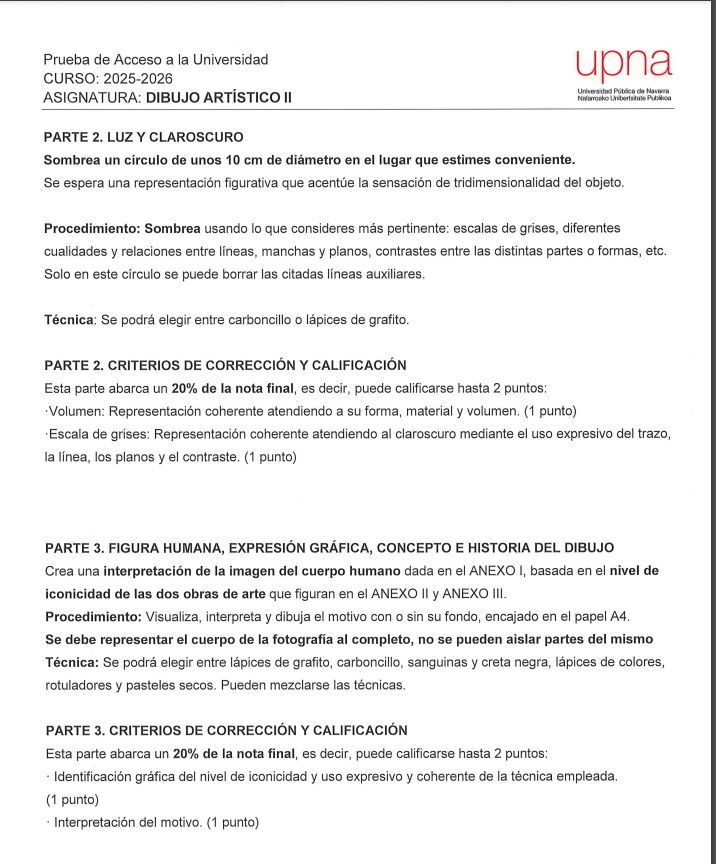 Últimas preguntas del examen.