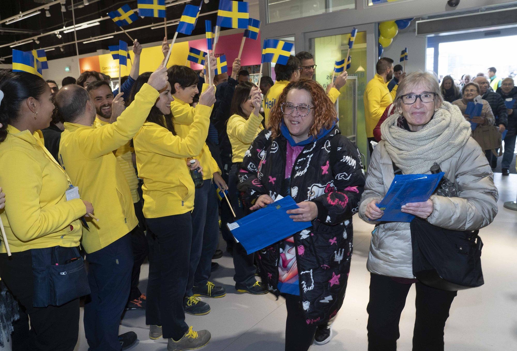 Fotos de la inauguración de la nueva tienda de Ikea en Vitoria