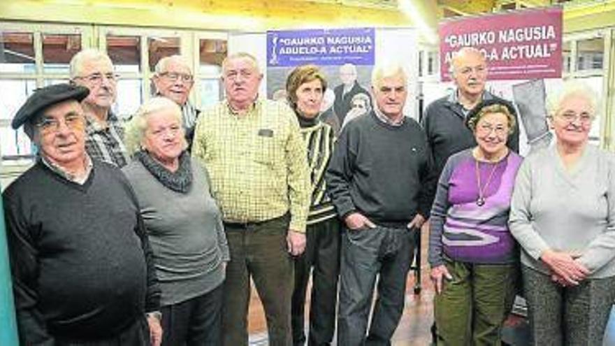 Los finalistas de otras ediciones, en la presentación.