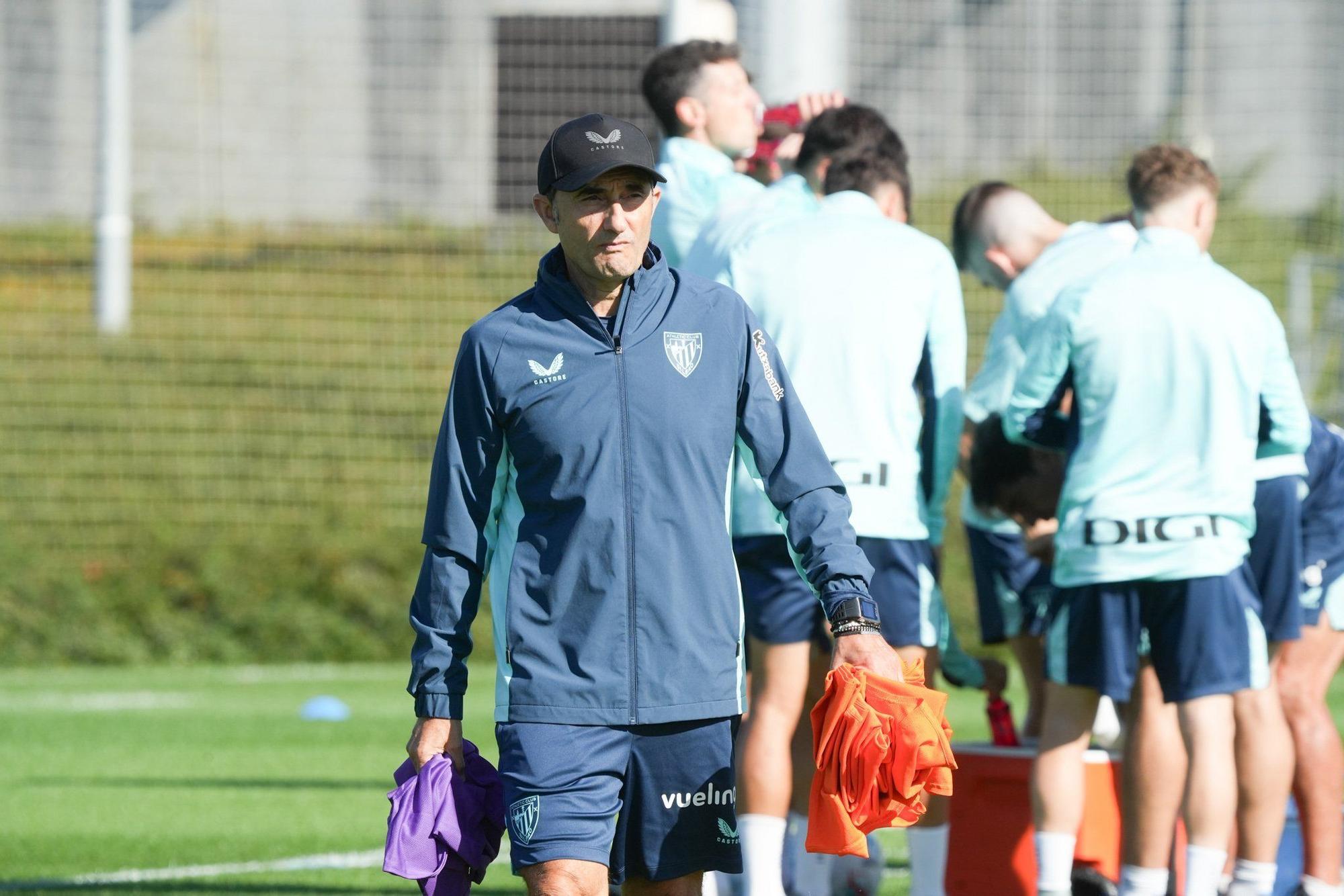 Entrenamiento del Athletic en Lezama