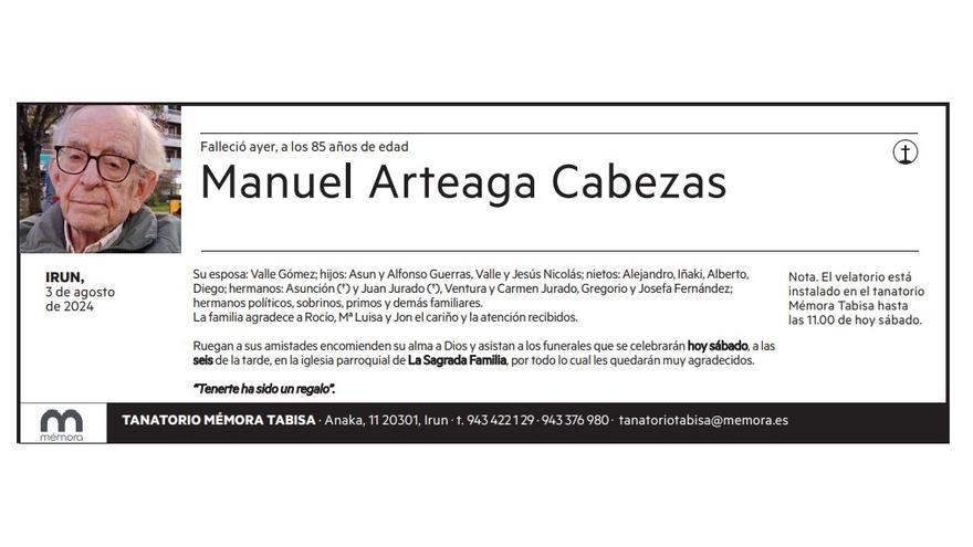 MANUEL ARTEAGA CABEZAS