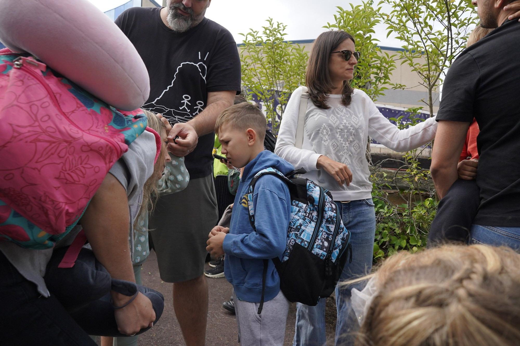 En imágenes: El regreso a Ucrania tras un verano maravilloso en Euskadi