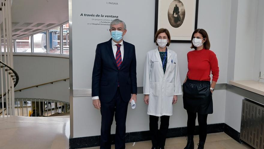 24 obras para dar energía en las salas de espera del Hospital de Cruces