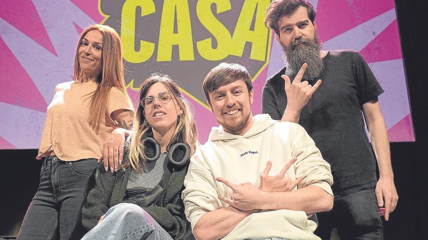 Estreno de la comedia Una y pa´casa en Bilborock y Sedienta inauguración de exposición en la librería Anti