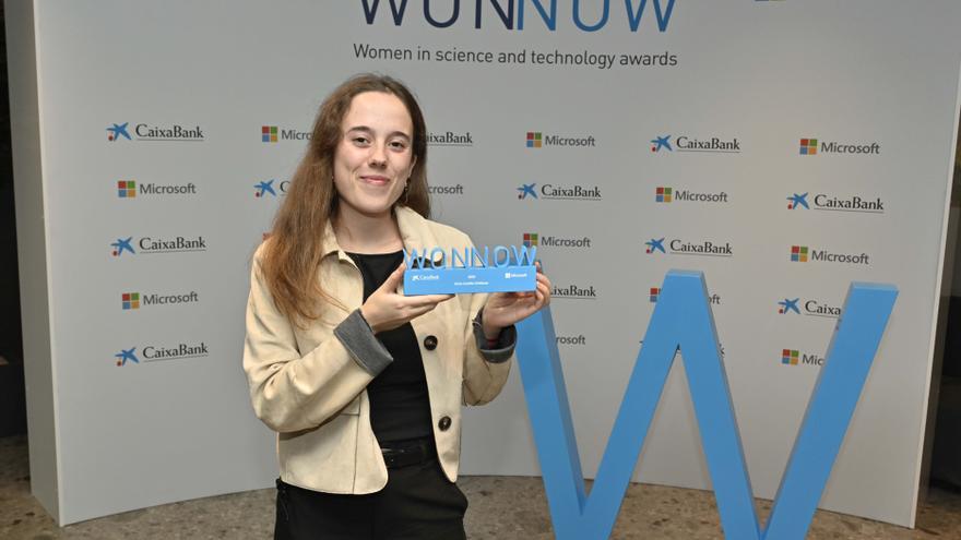 La pamplonesa Irene Lacabe Artázcoz recibe el Premio WONNOW por ser una de las 16 mejores estudiantes de grados universitarios STEM