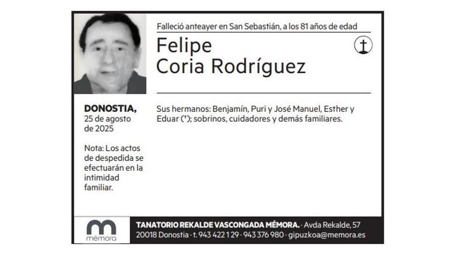Felipe Coria Rodríguez