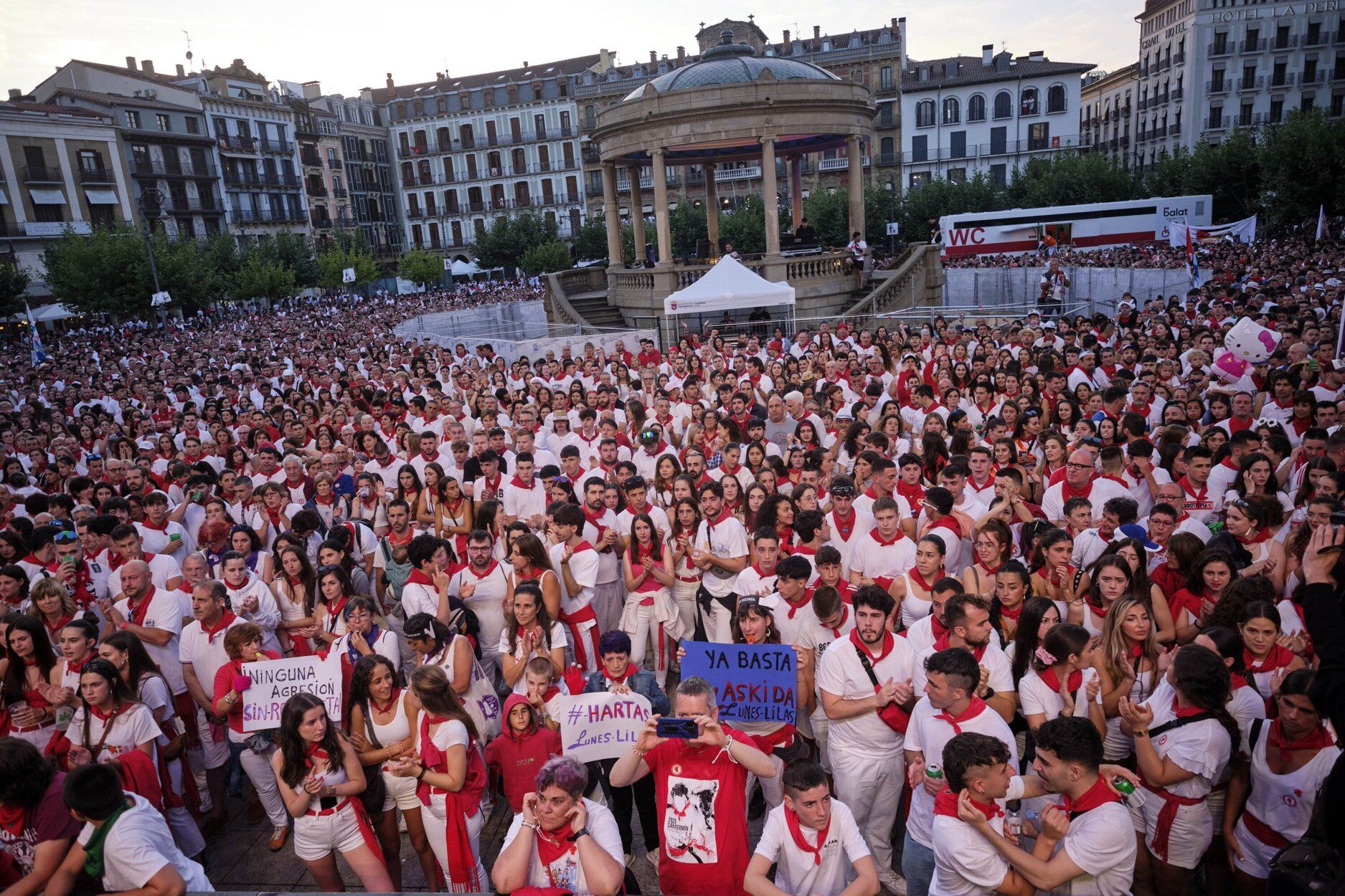 Iruña es un clamos contra las agresiones sexistas