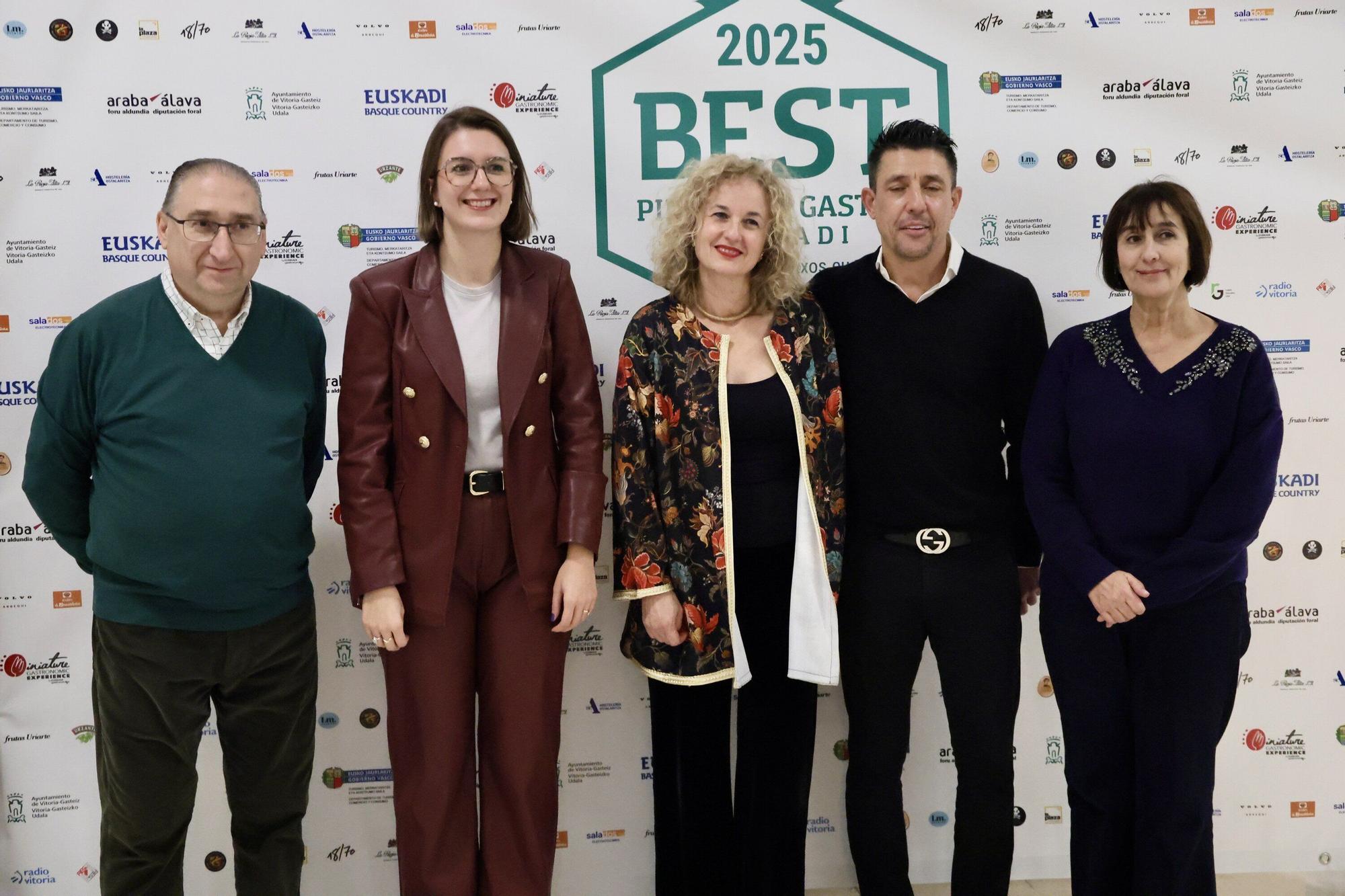 Las mejores barras de pintxos de Euskadi, premiadas en Vitoria