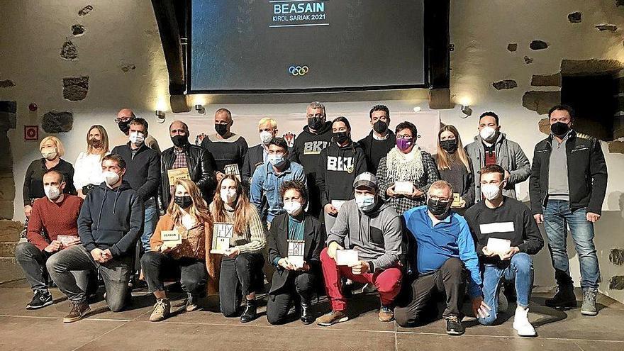 Beasain hace entrega de los Kirol Sariak a los mejores de 2021
