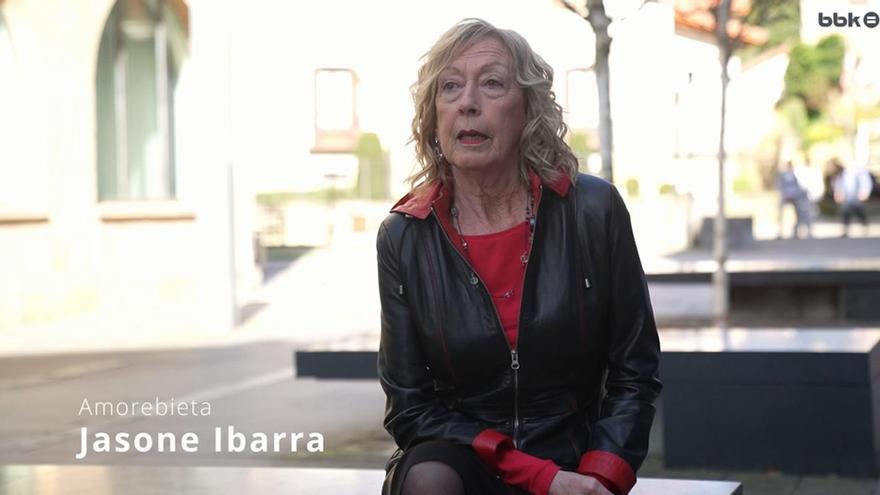 Jasone Ibarra, memoria viva de la localidad y todo un referente de una jubilación activa