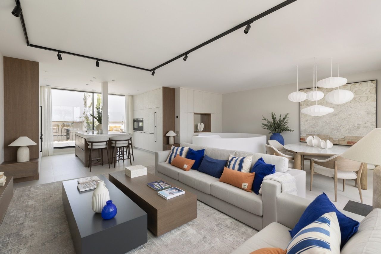 En imágenes:Un espectacular dúplex con vistas en Barcelona