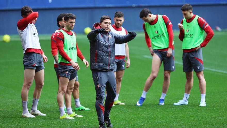 Fotos del entrenamiento de Osasuna (martes 17 de febrero de 2026)