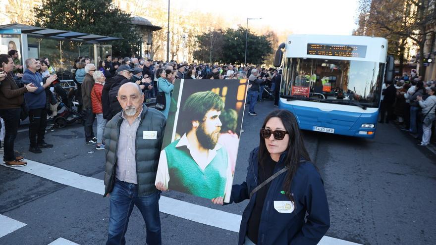 La memoria de Mikel Zabalza sigue viva y homenajea en Donostia al joven de Orbaitzeta 40 años después de su muerte