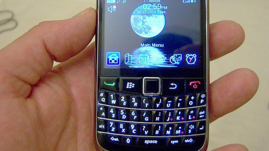 Escribe una novela usando solo su blackberry