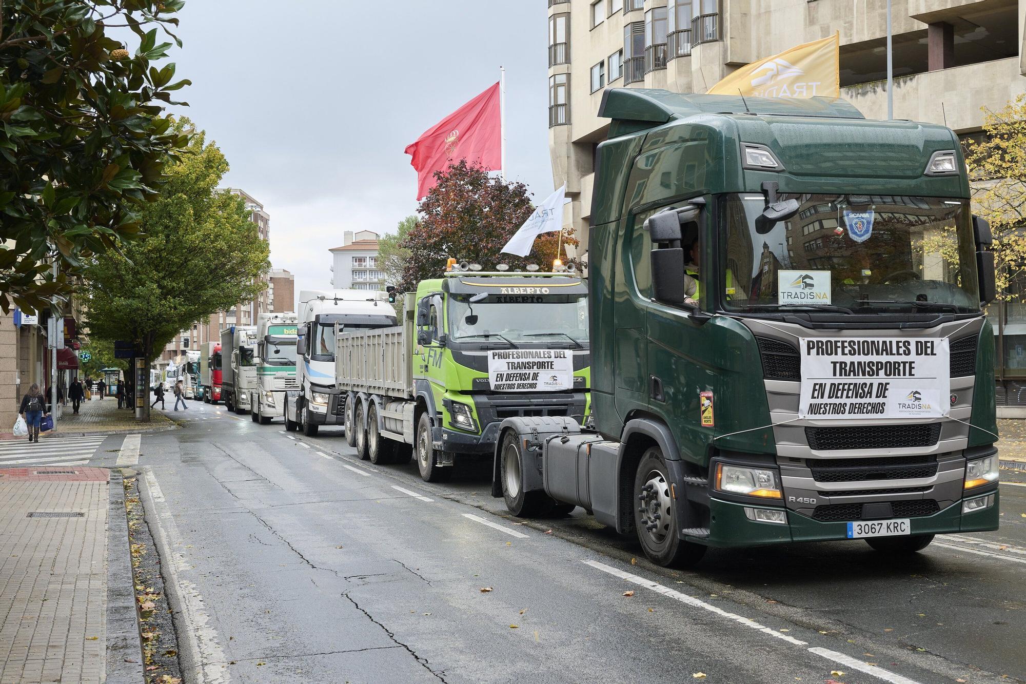 Fotos de la camionada en Pamplona (sábado 8 de noviembre de 2025)