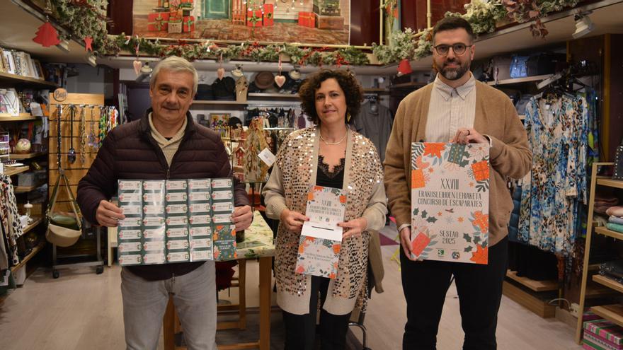 32 participantes en el concurso de escaparatismo de Sestao