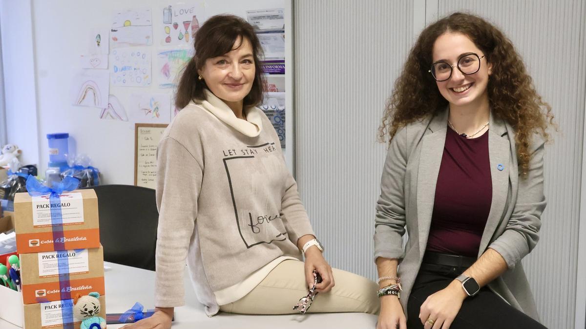 Rocío y Enara son integrantes de la Asociación de Diabetes de Álava.