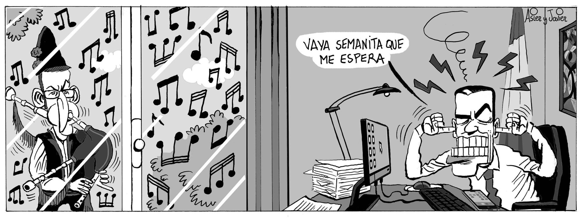 La tira de Asier y Javier del martes 20 de febrero