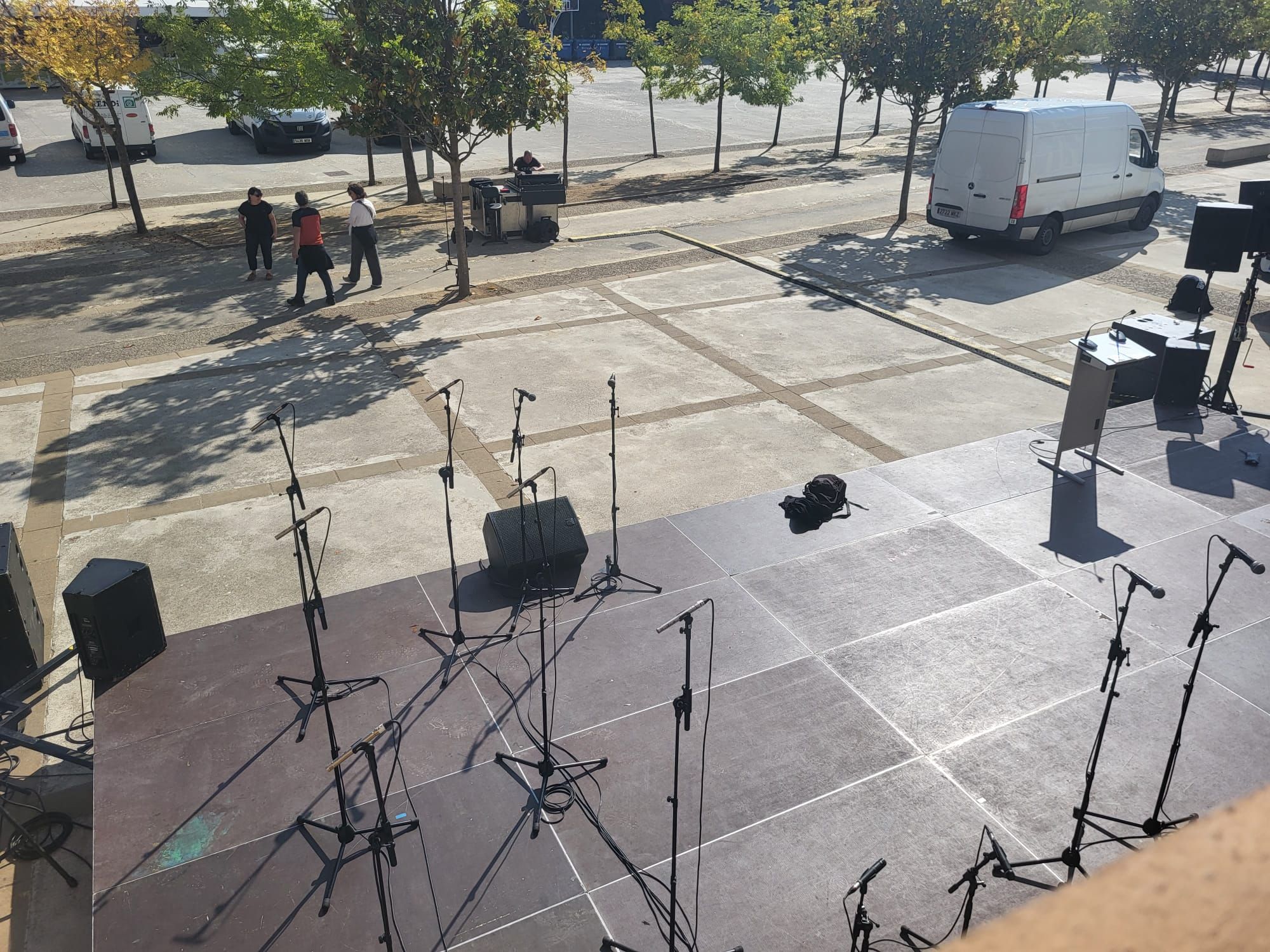 FOTOS | Preparativos del Nafarroa Oinez 2025 en Villava - Atarrabia