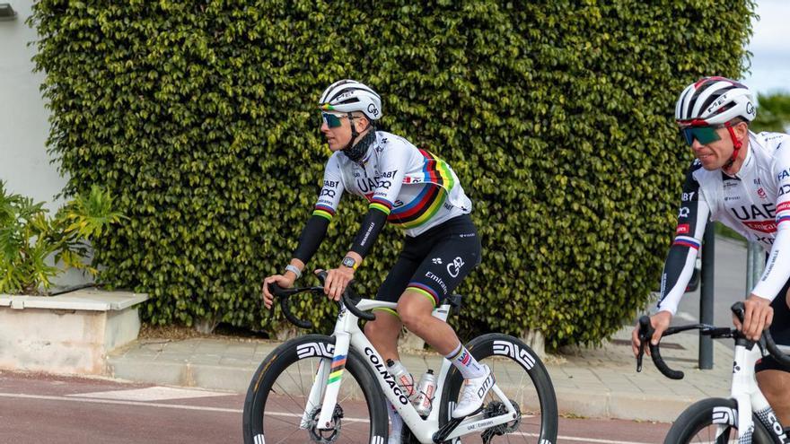 Pogacar: &quot;No necesito mejorar; si mantengo el nivel estaré satisfecho&quot;