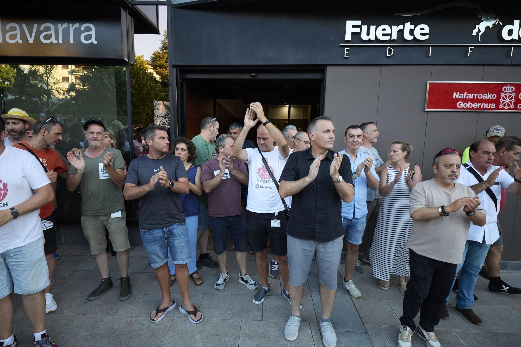 Concentración de BSH ante la última reunión del periodo de consultas del ERE
