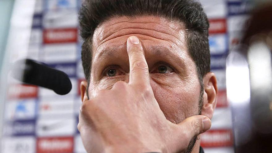 Simeone, sancionado con tres partidos y 3.005 euros de multa