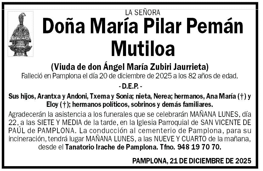 María Pilar Pemán Mutiloa