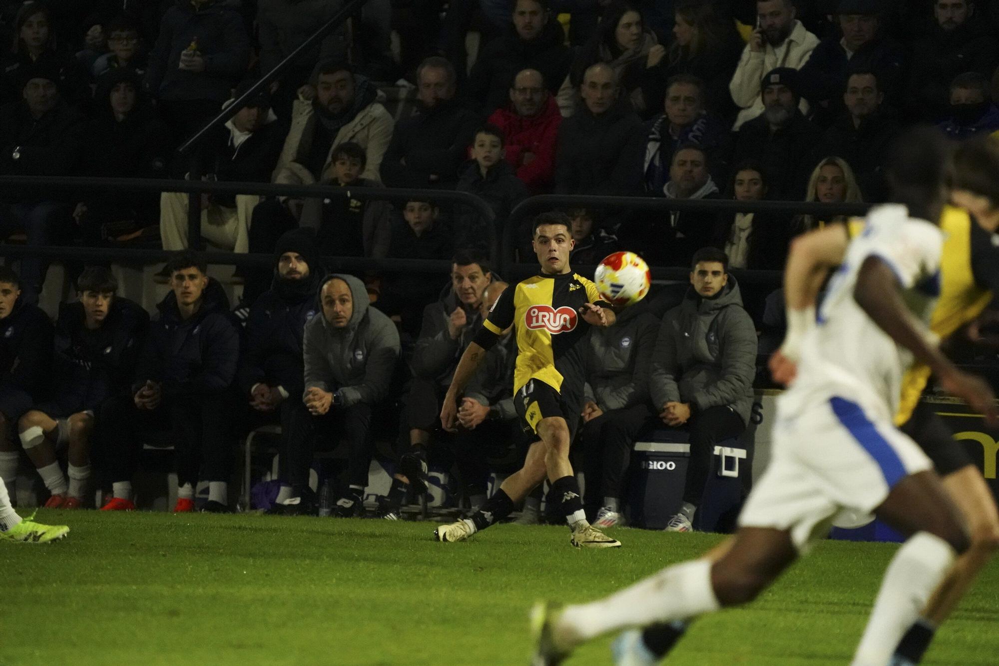 El Portugalete-Alavés, en imágenes