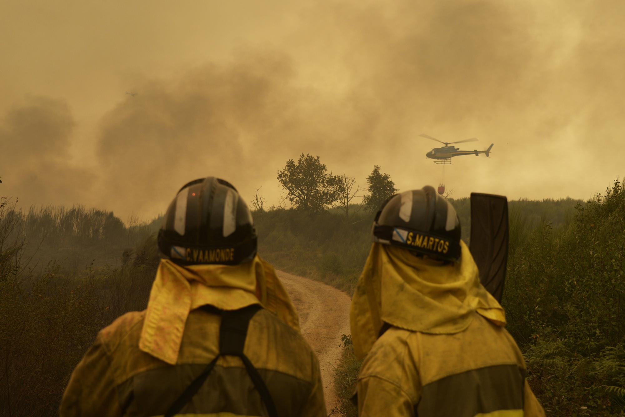 Semana negra de incendios: Cuatro muertos y 120.000 hectáreas quemadas
