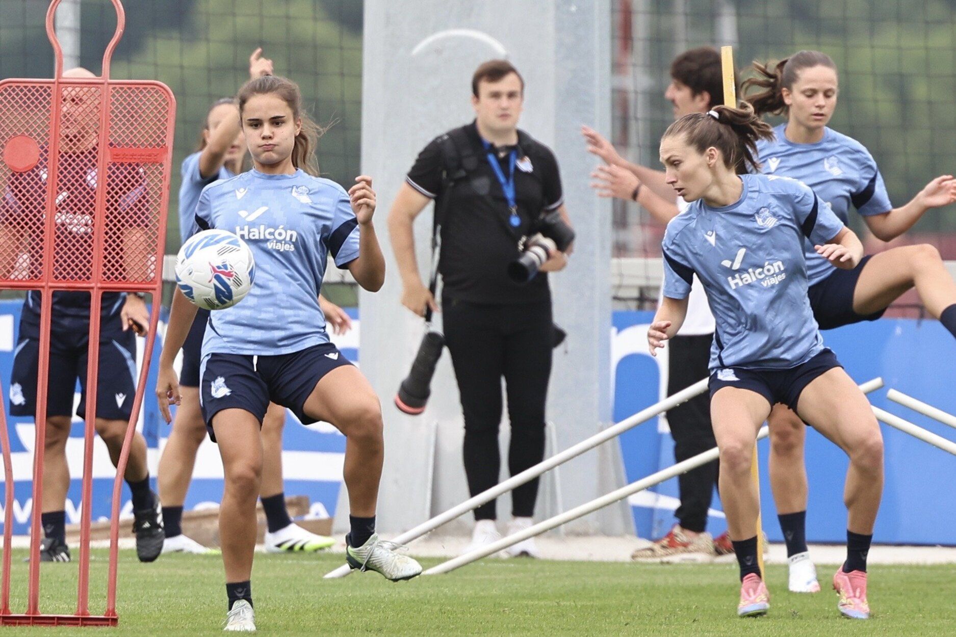 Primer entrenamiento de la Real femenino