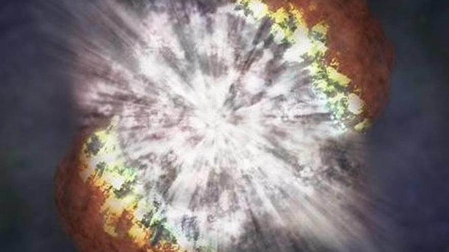 Hubble encuentra la supernova  más distante