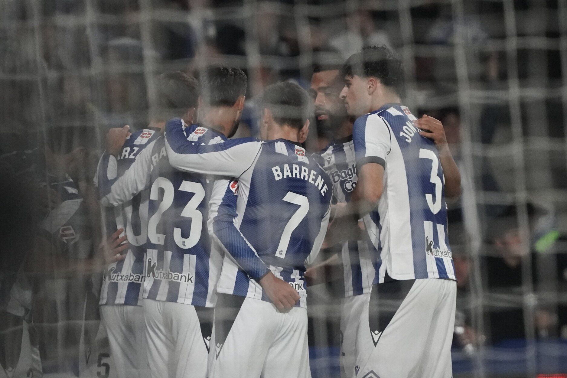 Las mejores imágenes del partido entre la Real y el Sevilla