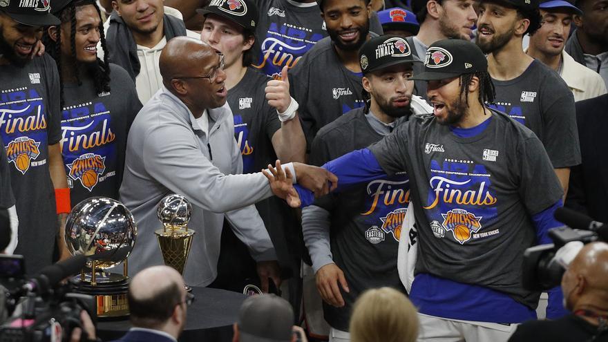 Los New York Knicks, primeros finalistas de la NBA