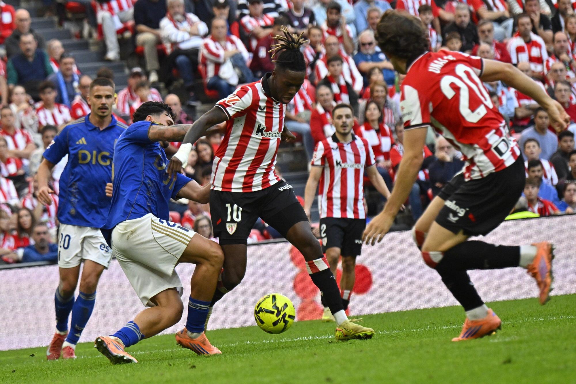 Athletic-Real Oviedo, en imágenes