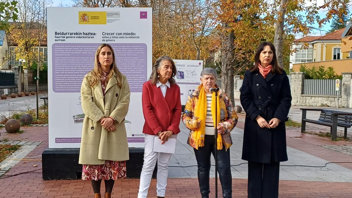 Presentación de la exposición en la Calle Fray Francisco