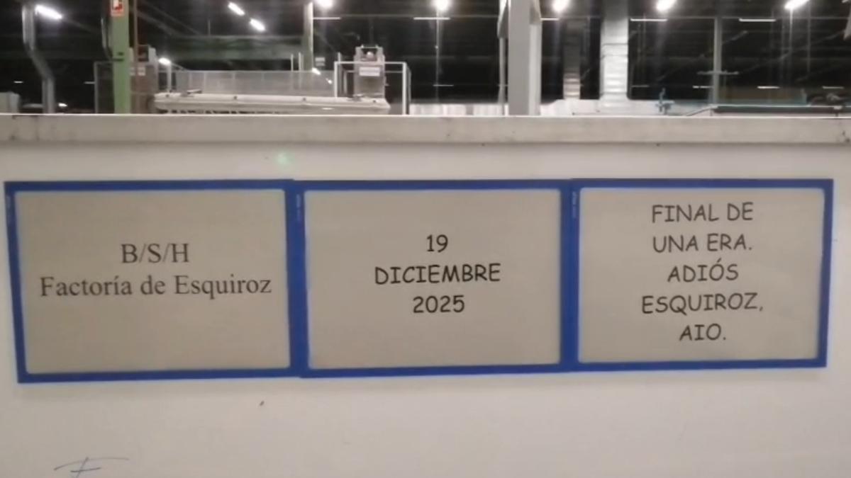 Emotivo adiós del último turno de BSH Esquíroz.