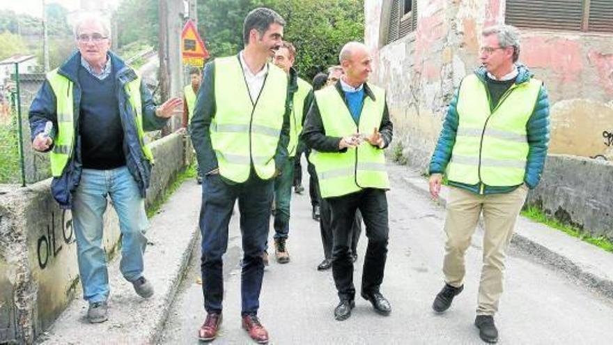 El nuevo vial de acceso al polígono de Molinao estará completado en febrero