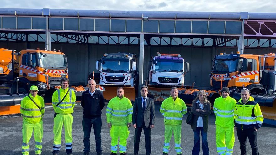 Más de 220 profesionales y 36 quitanieves combatirán la nieve y el hielo en las carreteras alavesas