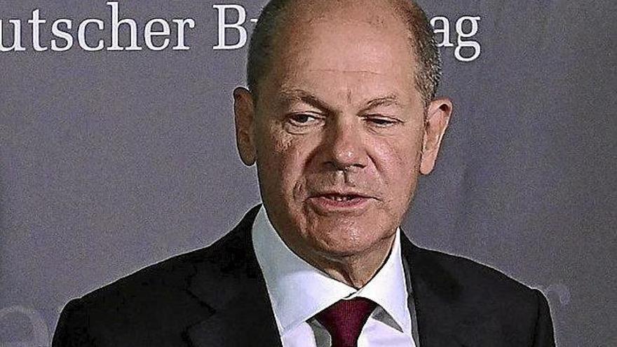 El candidato socialdemócrata alemán, Olaf Scholz. Foto: Afp