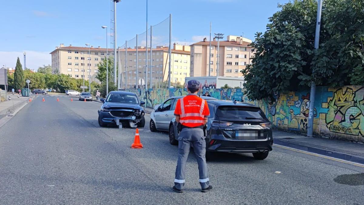 Imagen del lugar del accidente.