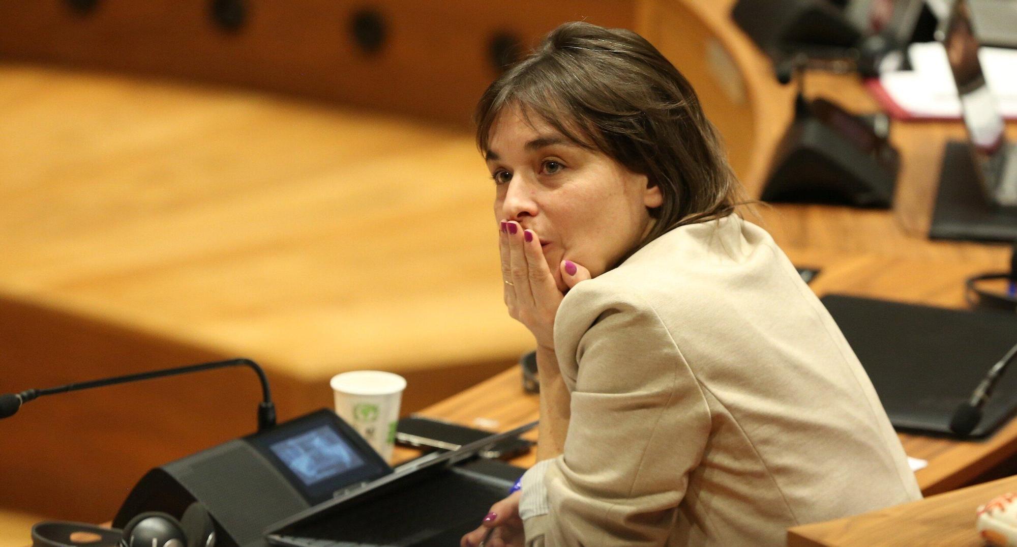 Reunión del pleno del Parlamento de Navarra