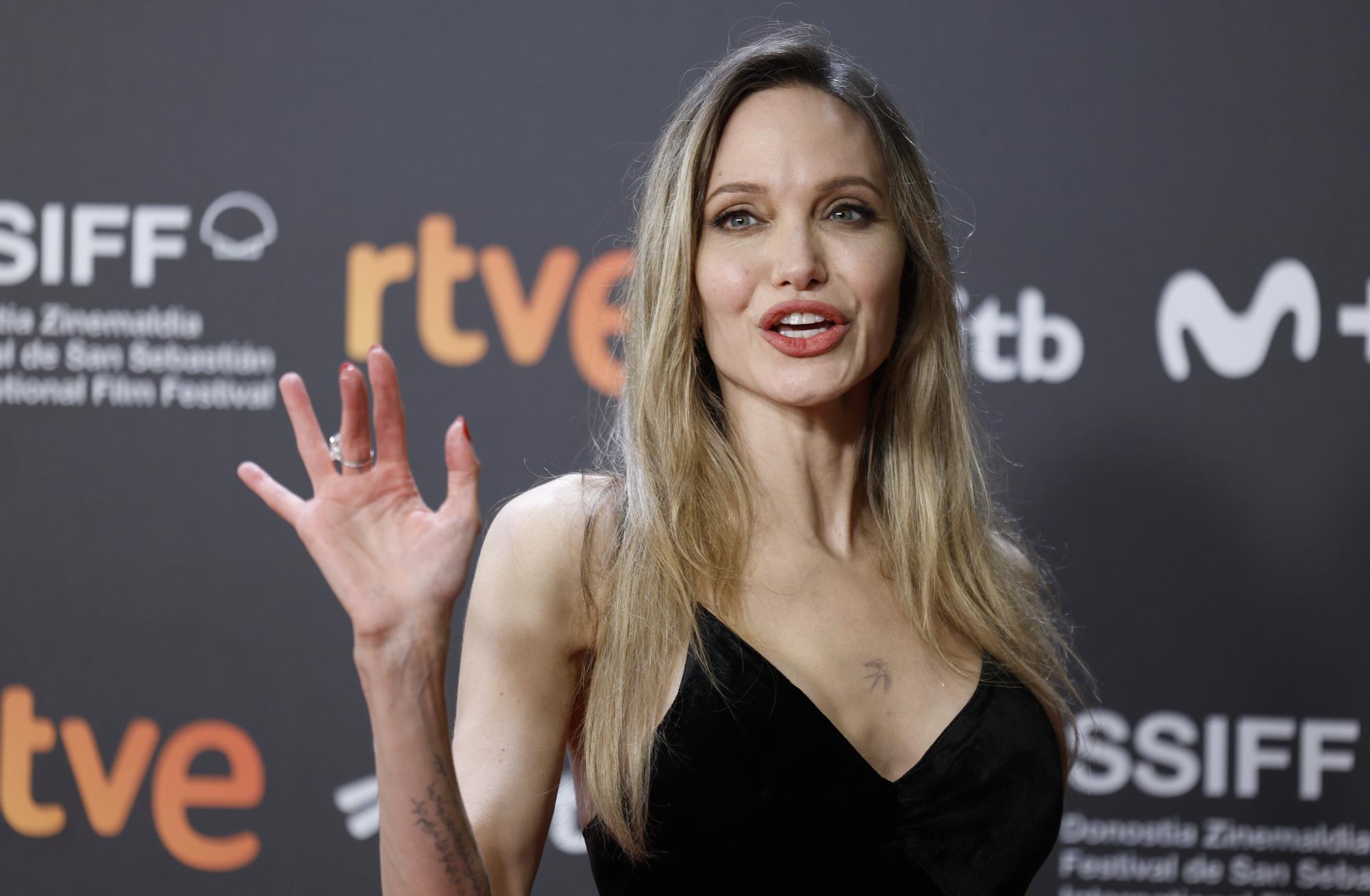 Angelina Jolie llega al Zinemaldia