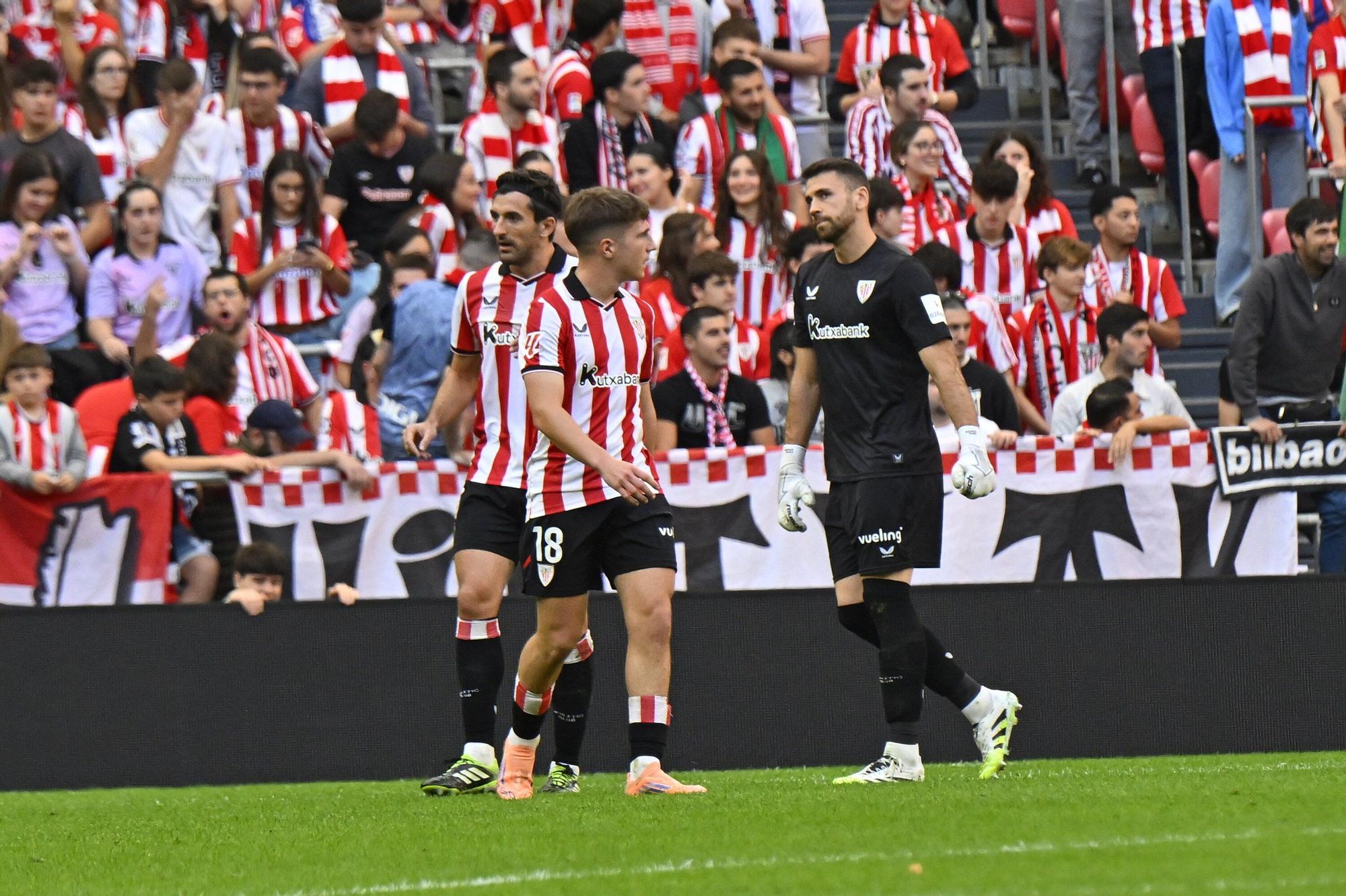 Athletic-Real Oviedo, en imágenes