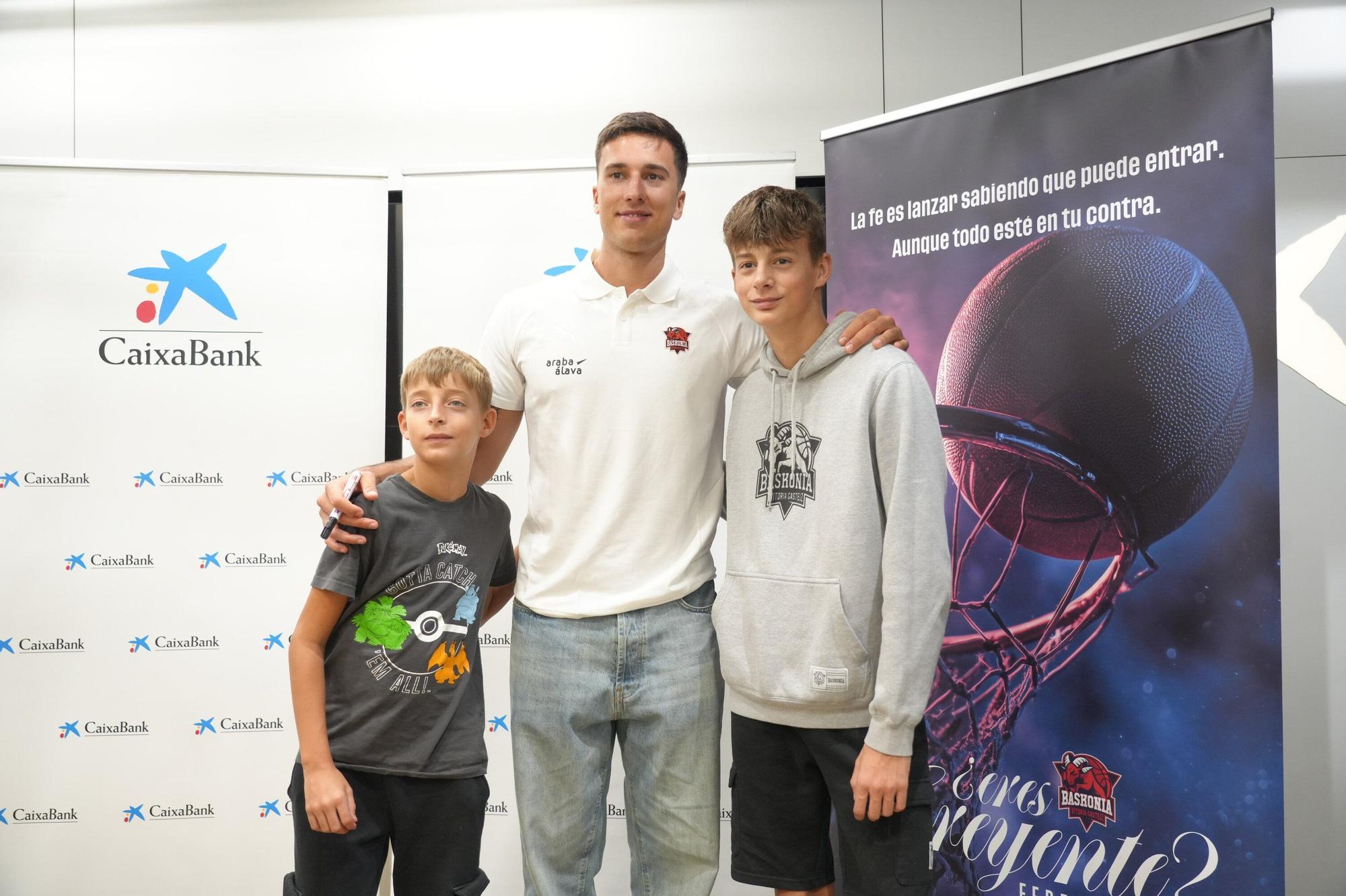 Matteo Spagnolo, presentado como jugador del Baskonia